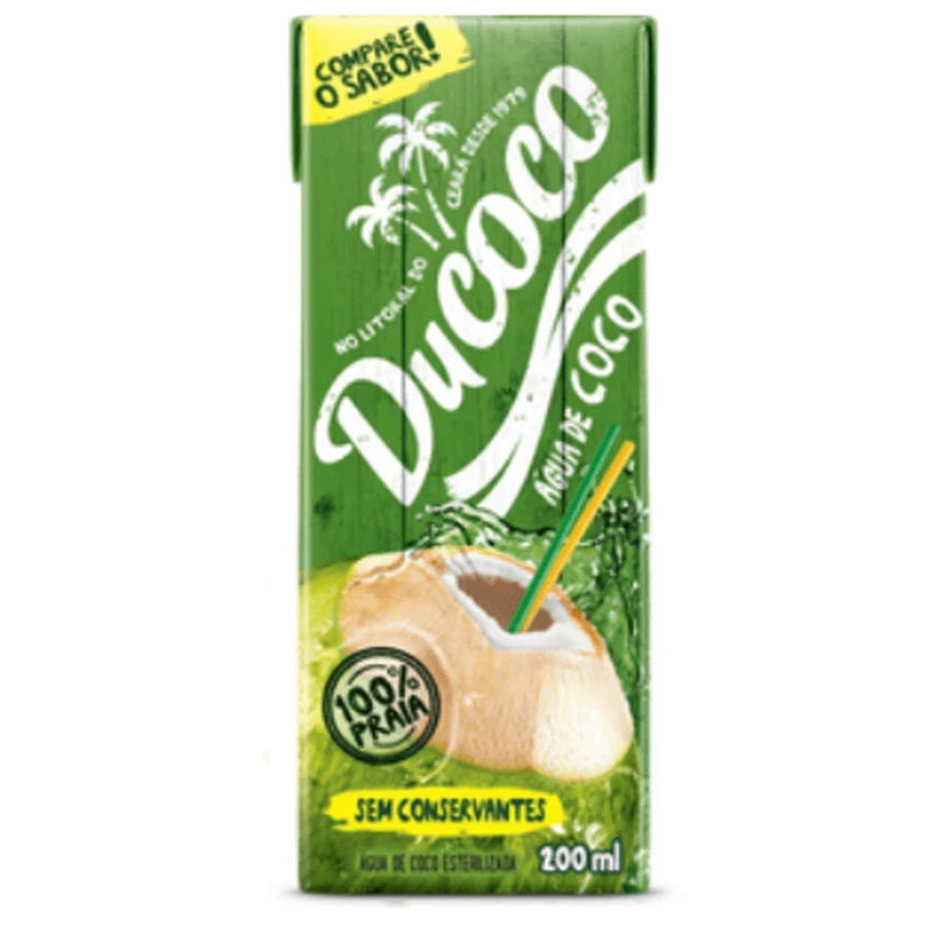 Água de Coco Polpa DUCOCO 200ml