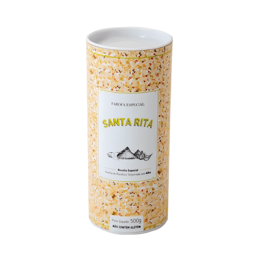 FAR SANTA RITA ALHO LATA  500G