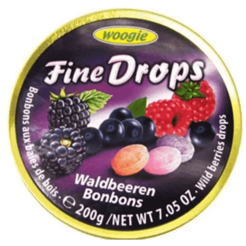 Bala Frutas Vermelhas WOOGIE 200g