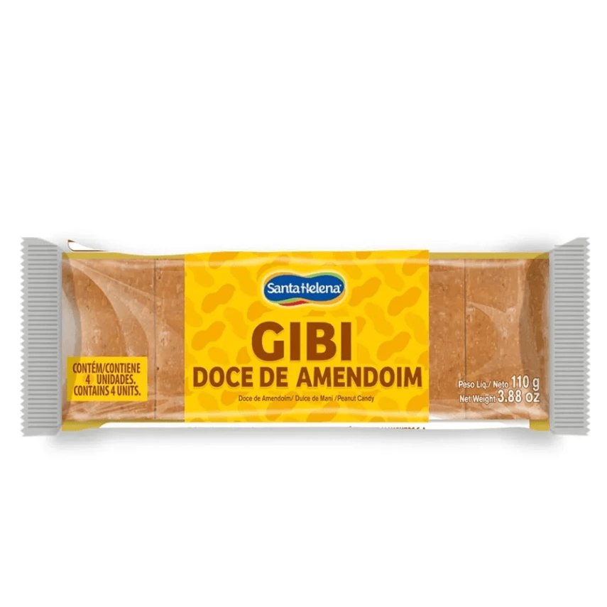 Doce de Amendoim Gibi SANTA HELENA 110g