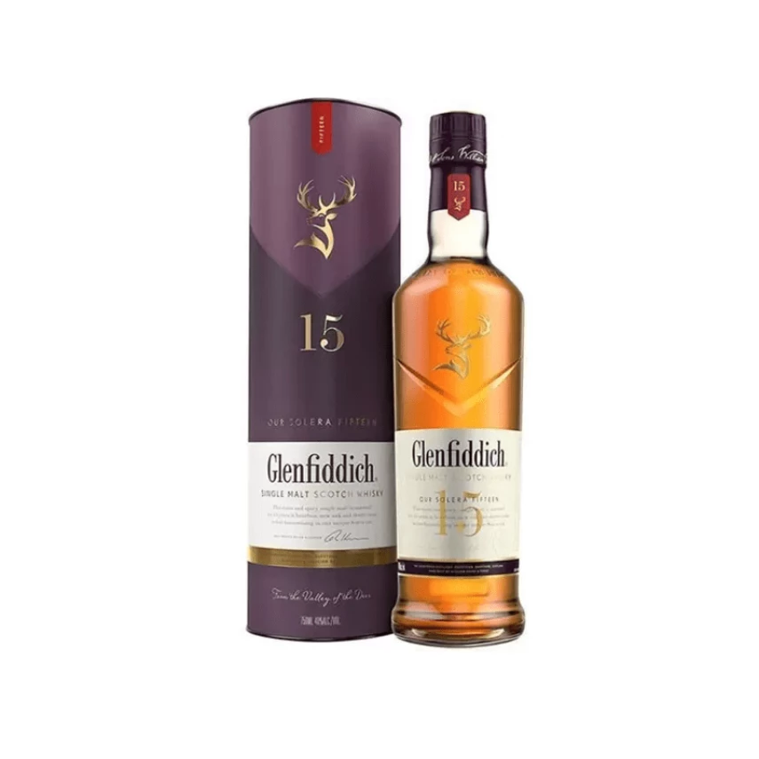 Whisky 15 anos GLENFIDDICH 750ml