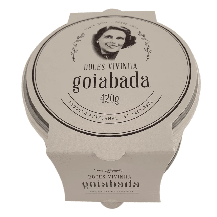 GOIABADA DOCES VIVINHA LATA 420G