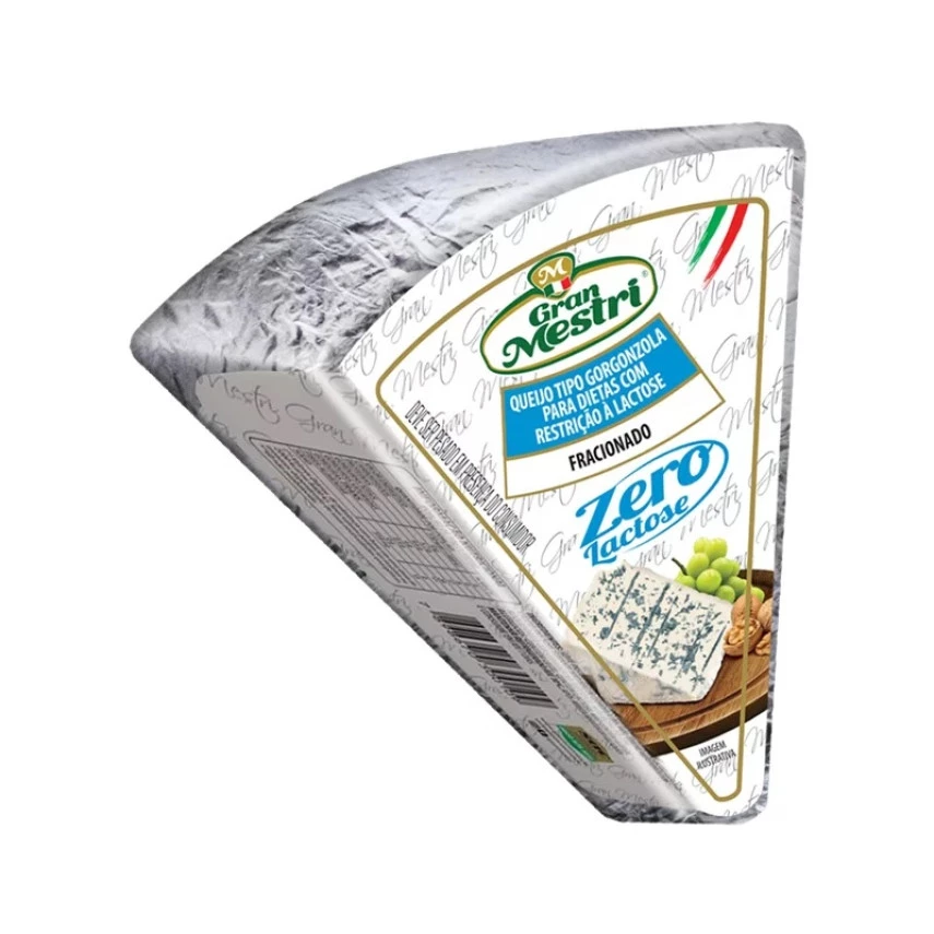 Queijo Gorgonzola Zero Lactose Fracionado GRAN MESTRI kg