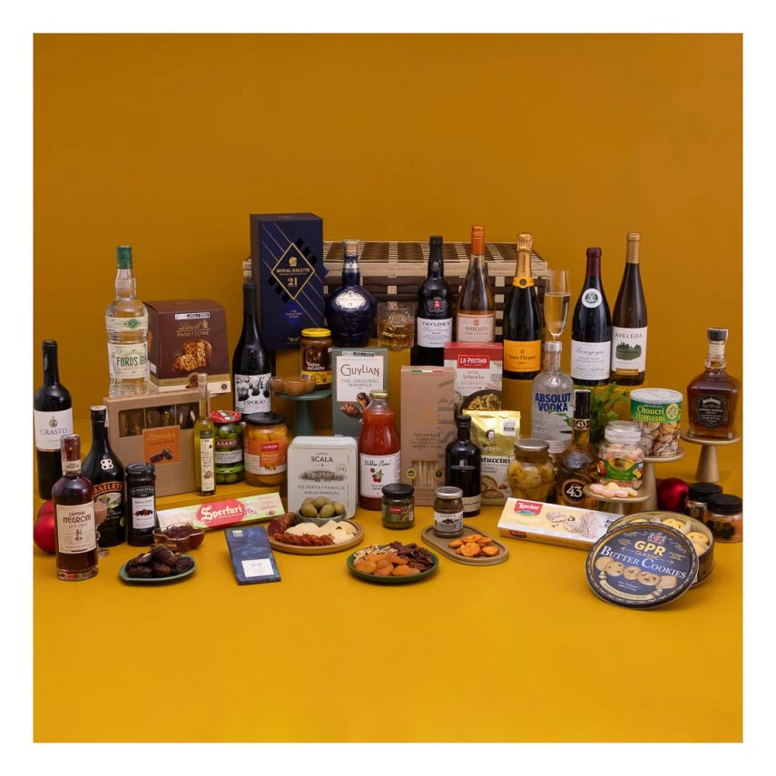 Cesta de Natal Grenache – 43 itens