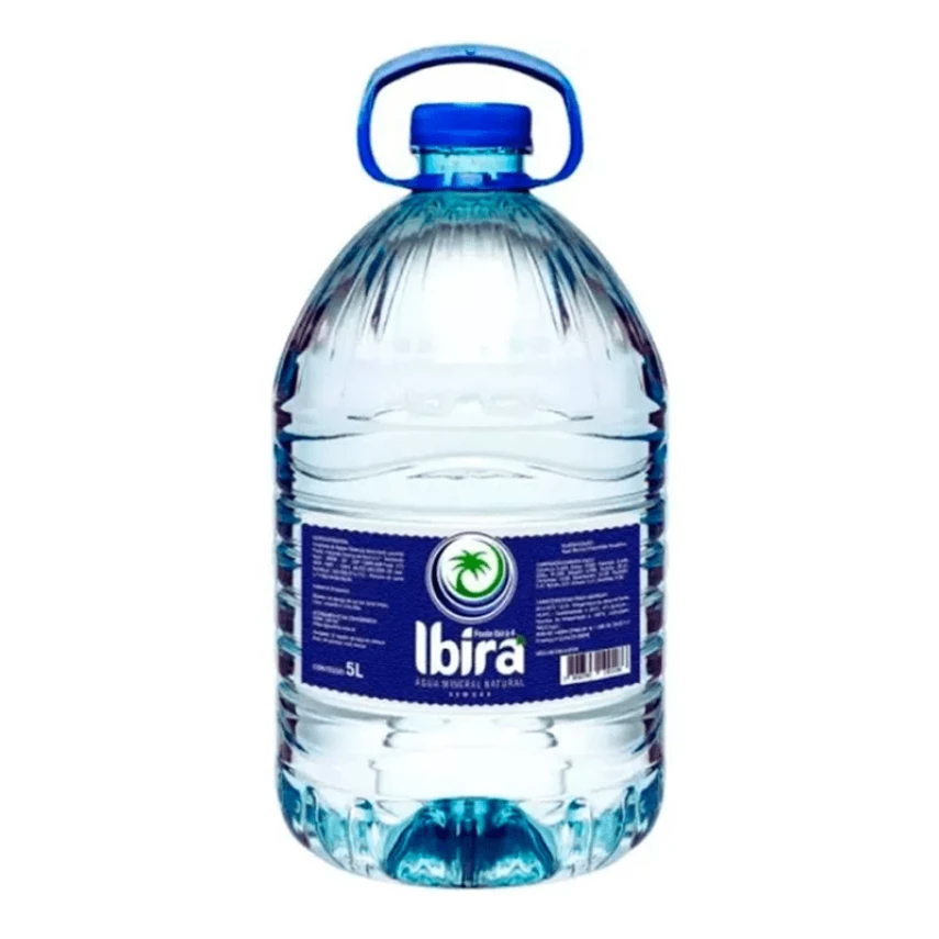 Água Mineral Natural Sem Gás IBIRÁ 5l