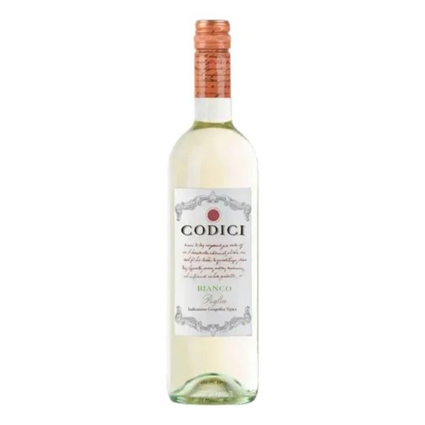 Vinho Italiano Codici Puglia 750ml Branco