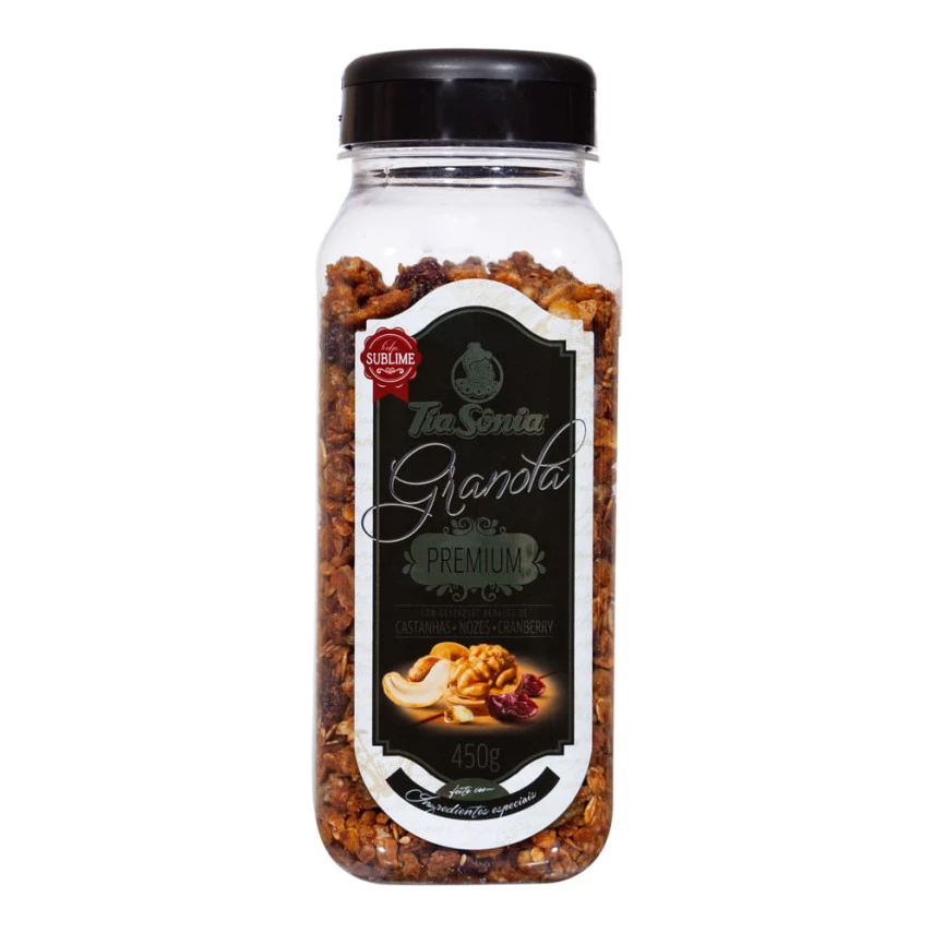 Granola de Pote Premium TIA SÔNIA 450g