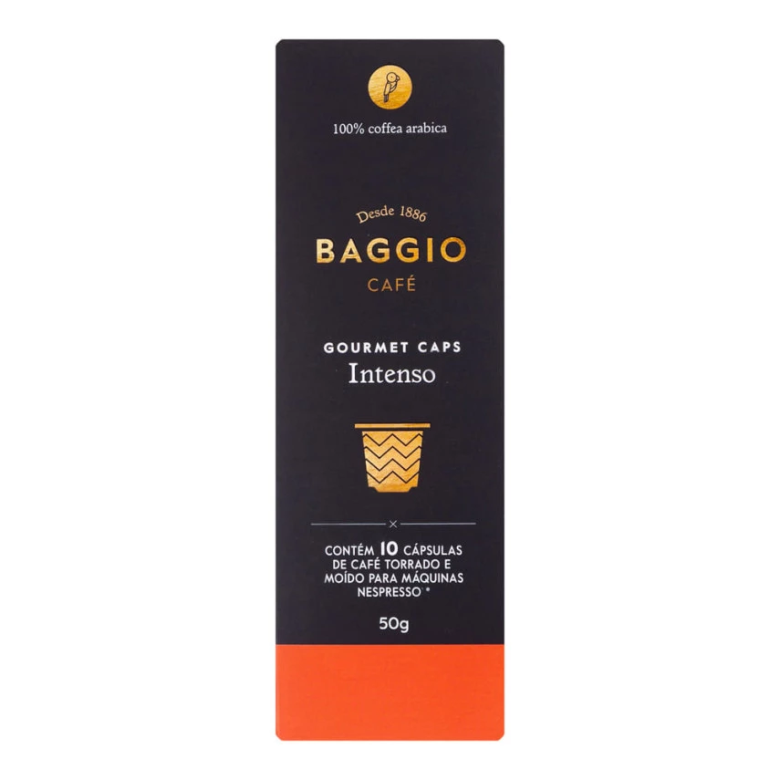 Café Gourmet Intenso 10 Cápsulas BAGGIO 