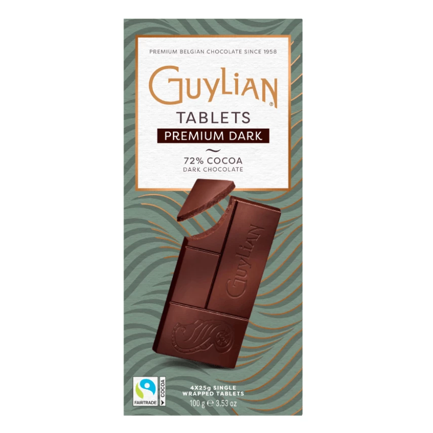 Chocolate Premium Dark 72% GUYLIAN 100g