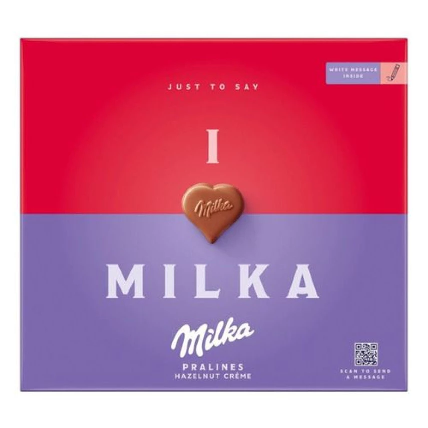 Bombom Recheado I Love MILKA 100g 1