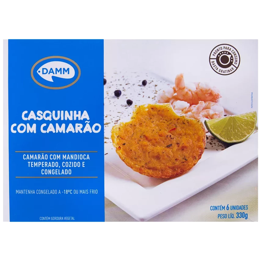 Casquinha de Camarão DAMM 330g