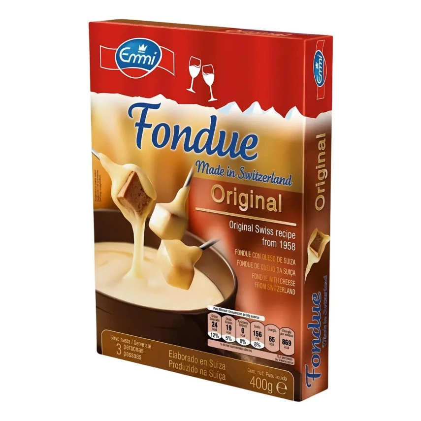 Fondue Suíço de Queijo Classic EMMI 400g 1