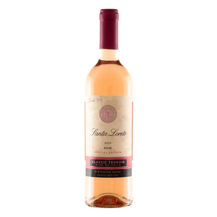 Vinho Chileno Rosé Varietal SANTA LORETO 750ml
