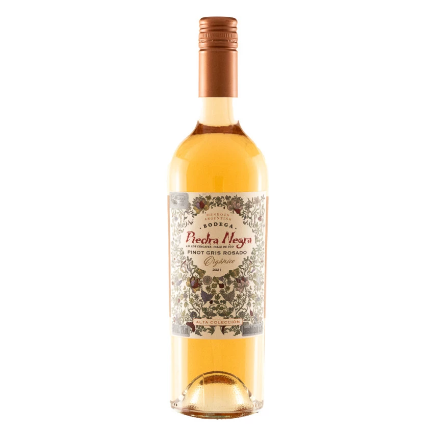 Vinho Argentino Pinot Gris Rosado PIEDRA NEGRA 750ml
