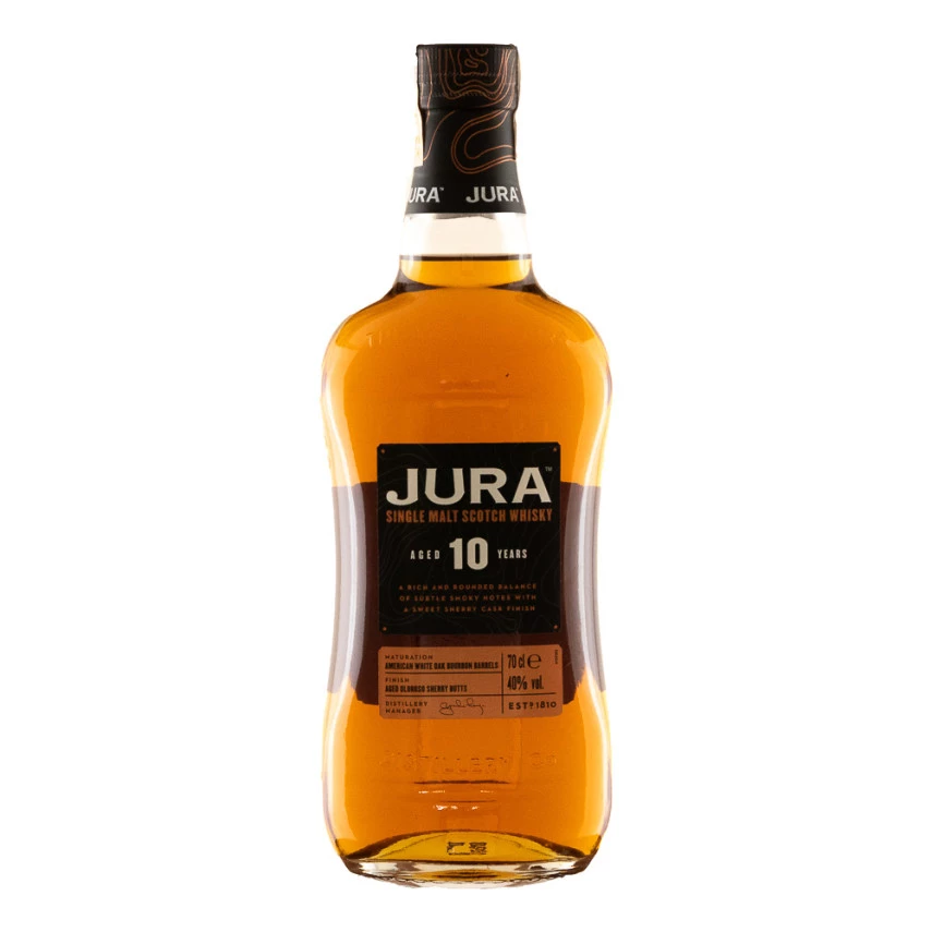 Whisky Isle Of Jura 10 Anos 700ml