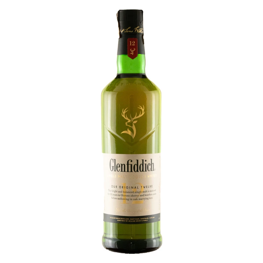 Whisky 12 anos GLENFIDDICH 750ml