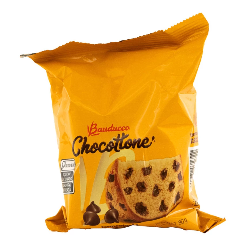 Chocottone Mini com Gotas de Chocolate BAUDUCCO 80g