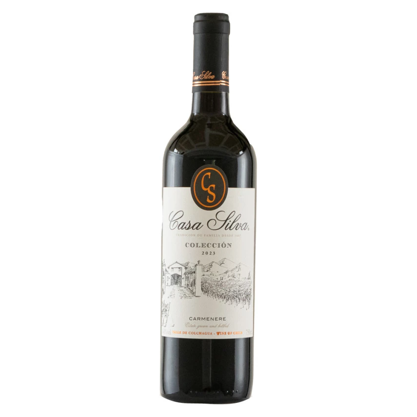 Vinho Chileno Tinto Carménère CASA SILVA 750ml