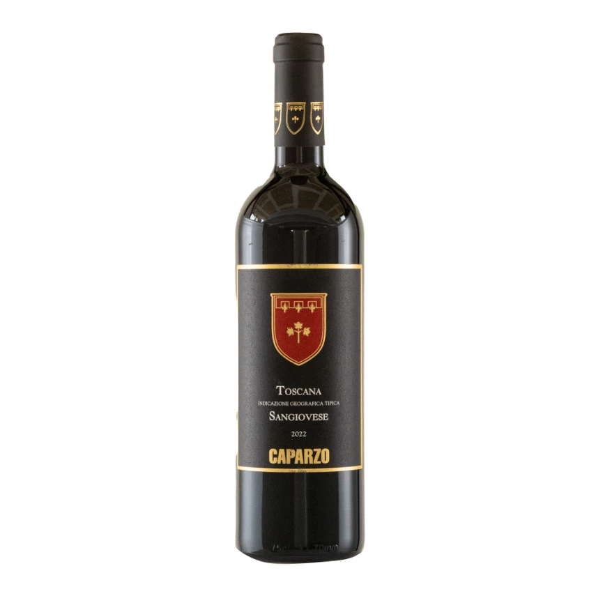 Vinho Italiano Tinto Sangiovese CAPARZO 750ml