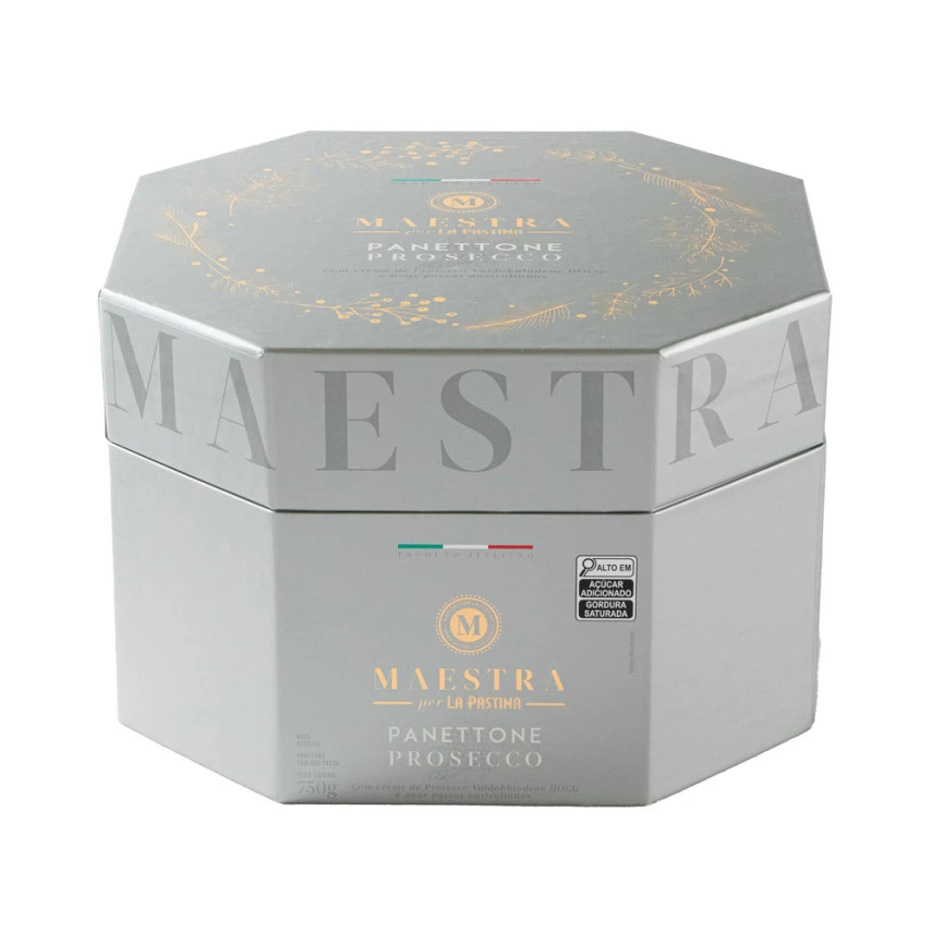 Panettone Prosecco com Uva Passa LA PASTINA 750g