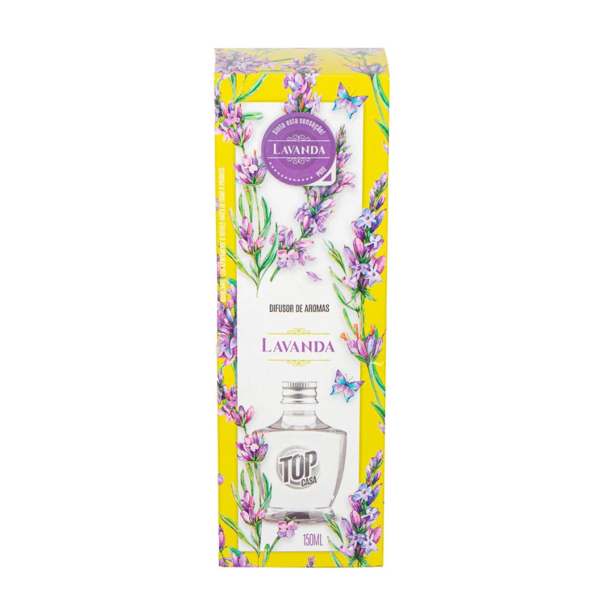 Difusor de Aromas de Lavanda TOP CASA 150ml