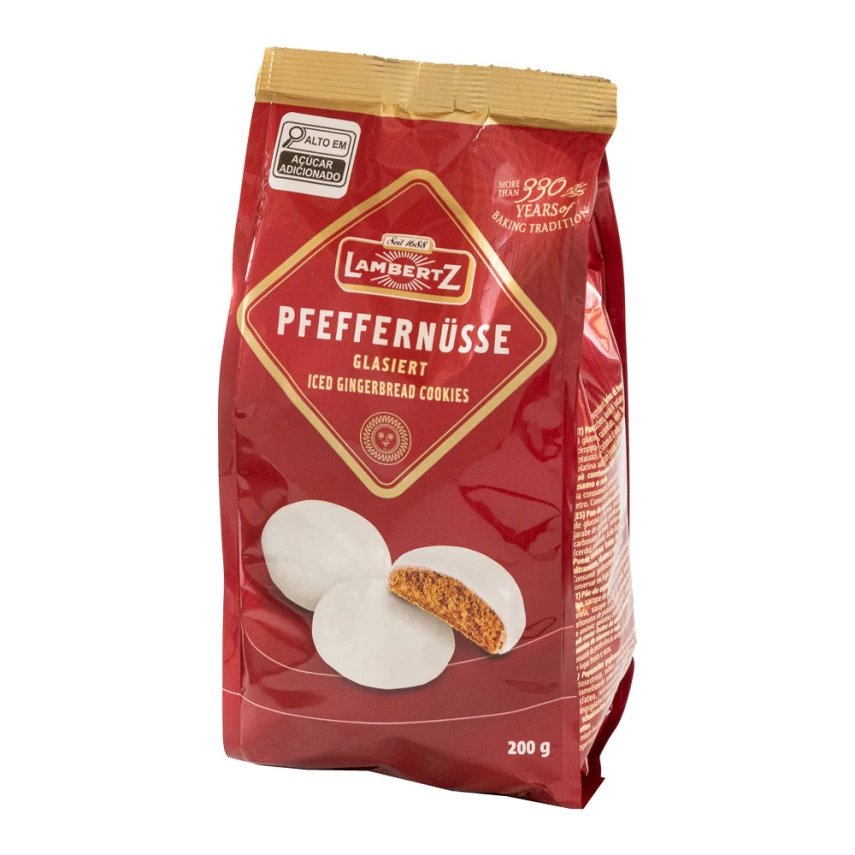Biscoitos de Pão de Mel Apimentado Pfeffernüsse LAMBERTZ 200g