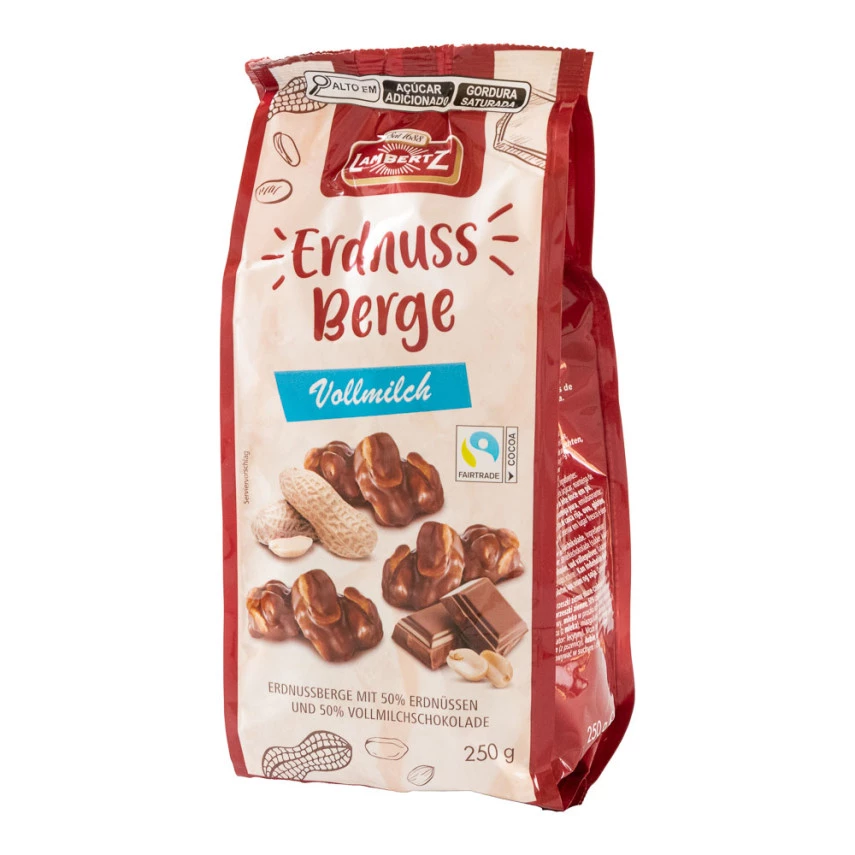 Rochas de Amendoim com Chocolate ao Leite LAMBERTZ 250g