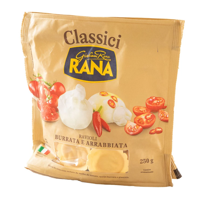 Massa Fresca Ravioli Burrata e Arrabbiata GIOVANNI RANA 250g