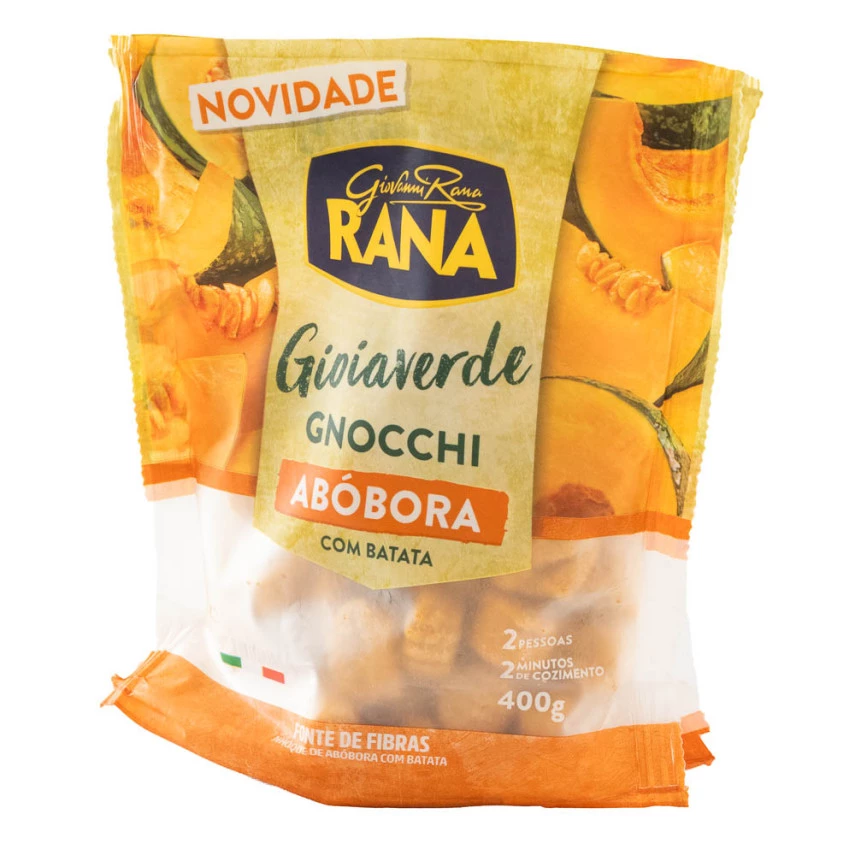 MASSA RANA GNOCCHI GIOIAVERDE ABOBORA 400G