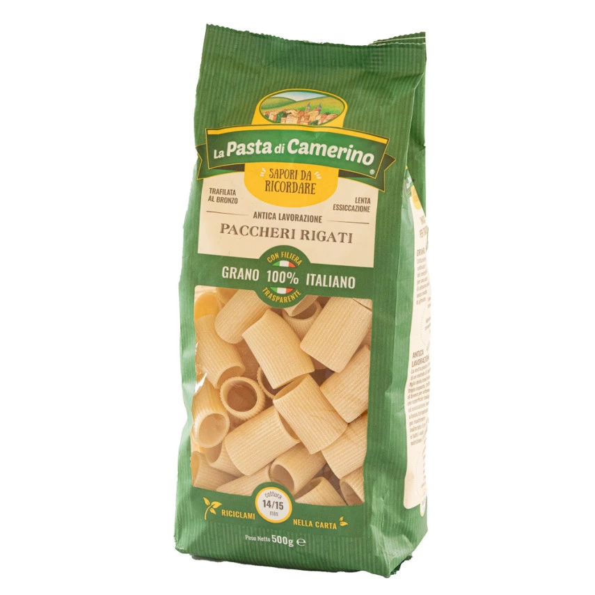 MAC P CAMERINO PACCHERI RIGATI SEM 500G
