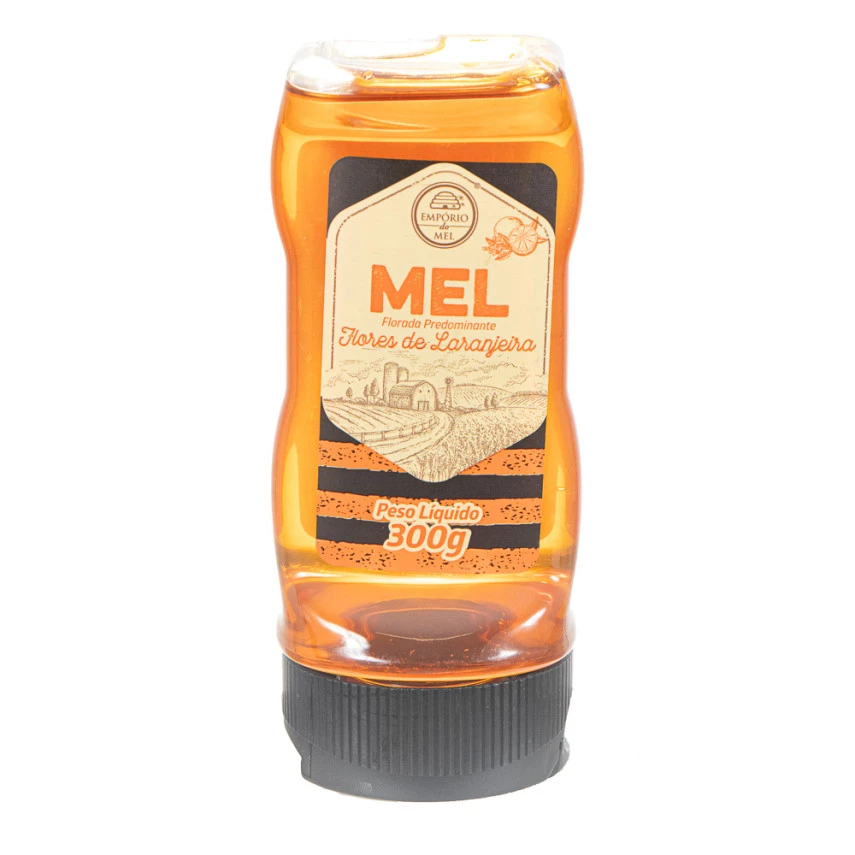 Mel Laranjeira Bisnaga EMPÓRIO DO MEL 300g 