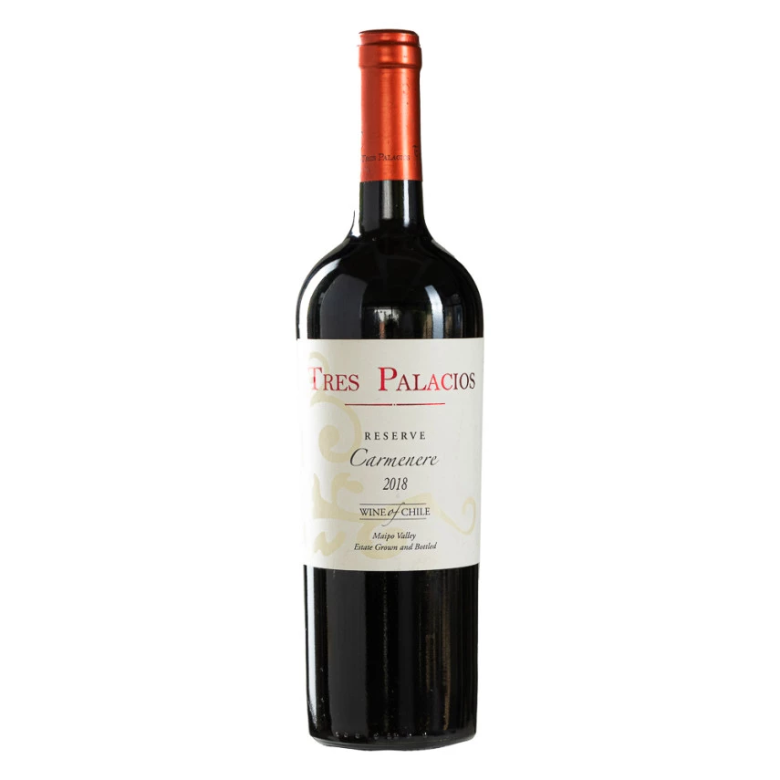 Vinho  Chileno Carmenere Reserve TRES PALACIOS
