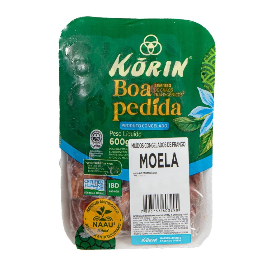 MOELA S/TRANSG CONG KORIN BD 600G