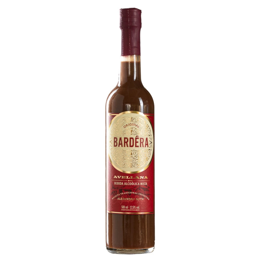 Licor de Doce de Leite BARDERA  Avelllana 500ml