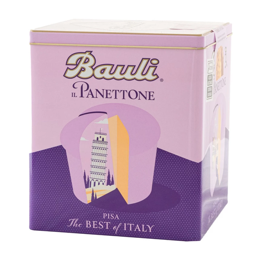 Panettone Tradicional em Lata BAULI 700g