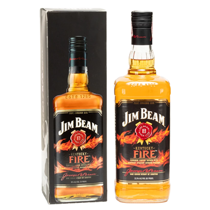 Whisky Kentucky Fire JIM BEAM 1l