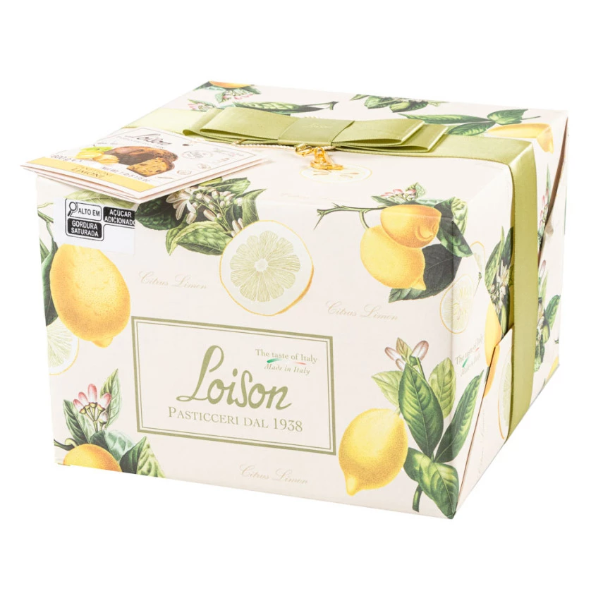 Panettone Limões LOISON 600g