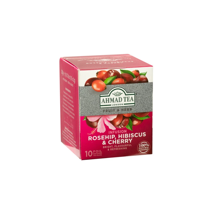 CHA AHMAD ROSESHIP HIBISCUS E CHERRY 20G