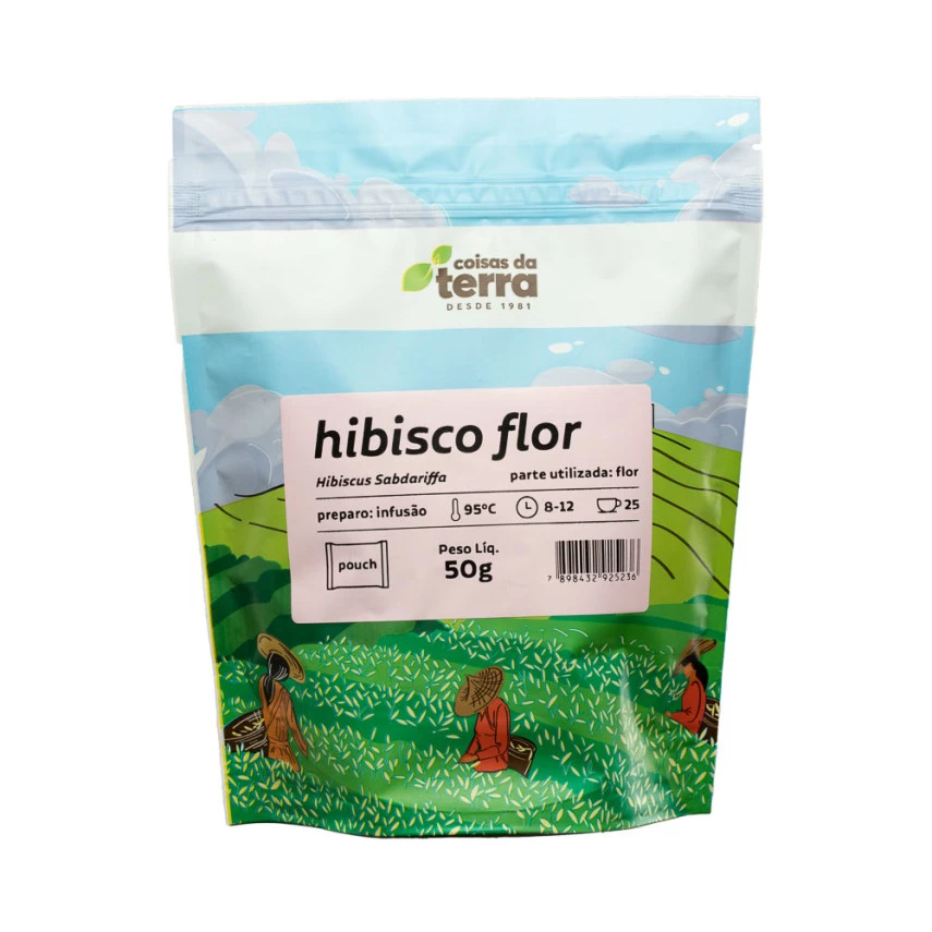Chá de Hibisco Flor COISAS DA TERRA 50g