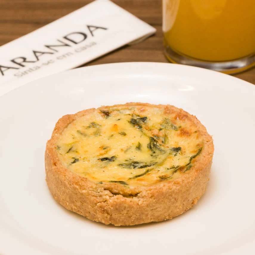 Quiche Espinafre e Ricota VARANDA - unidade