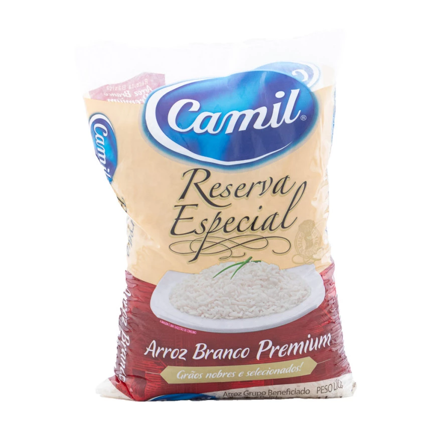 Arroz Branco Reserva Especial CAMIL 1kg