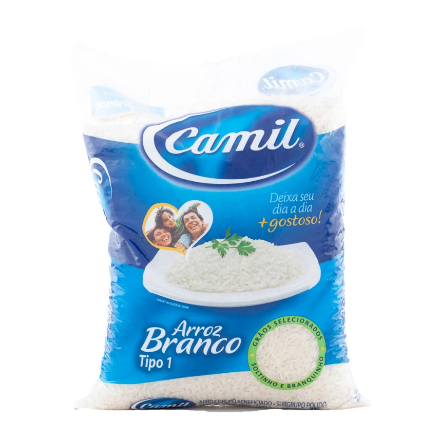Arroz Branco tipo 1 CAMIL 2kg