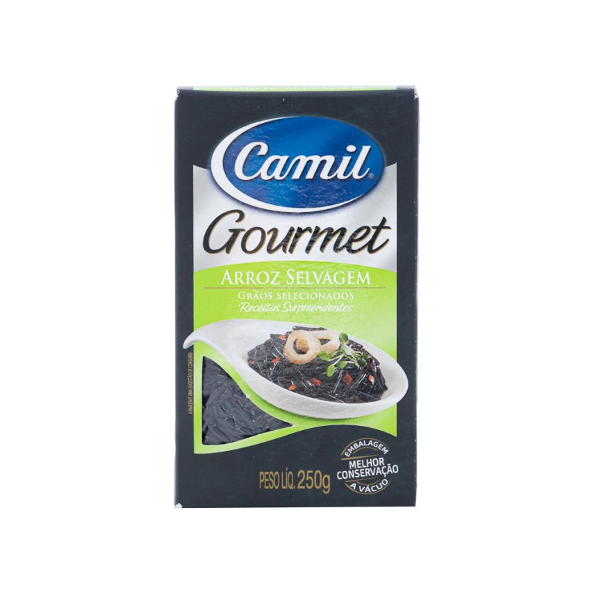 Arroz selvagem gourmet CAMIL 250g
