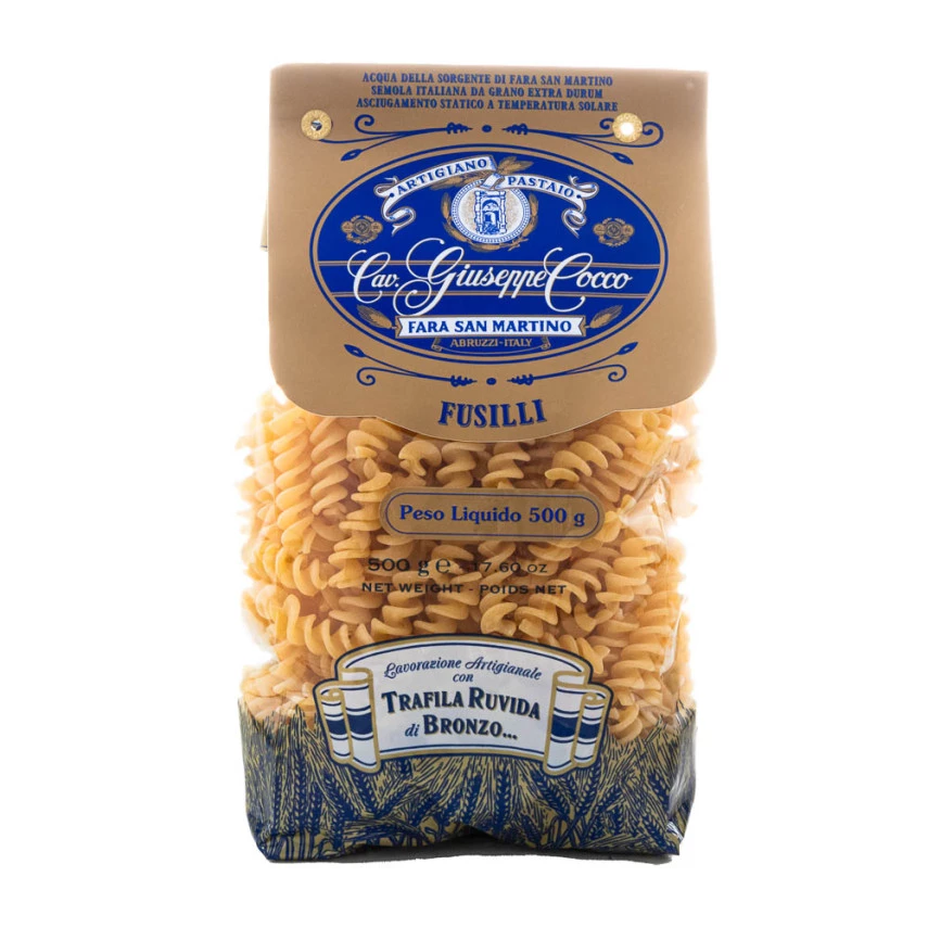 Macarrão Fusilli Di Semola CAV. GIUSEPPE COCCO 500g