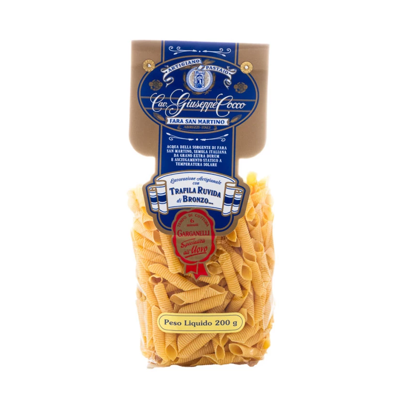 Macarrão Garganelli CAV. GIUSEPPE COCCO 200g