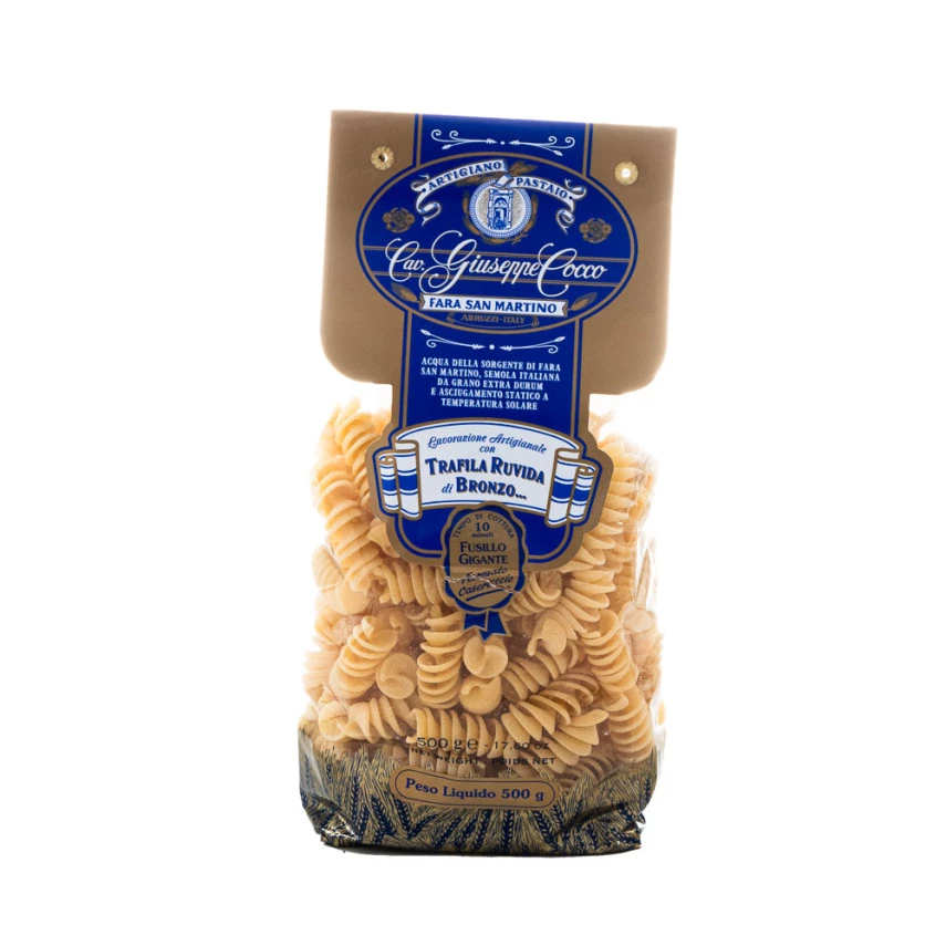 Macarrão Fusilo Gigante CAV. GIUSEPPE COCCO 500g