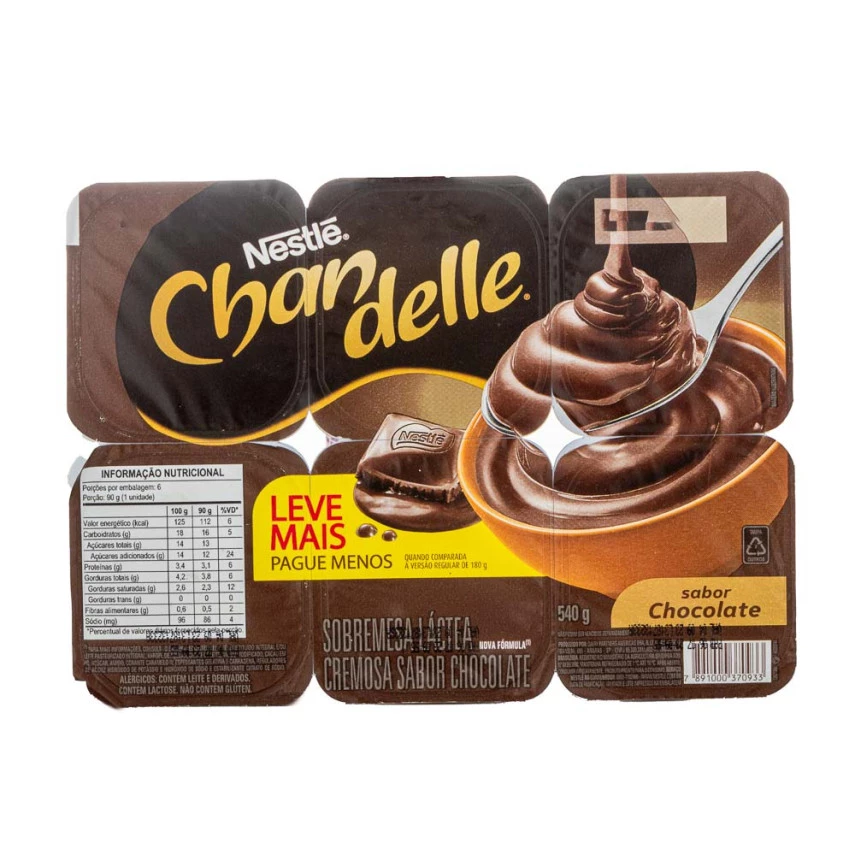 CHANDELLE NESTLE CHOCOLATE 540G