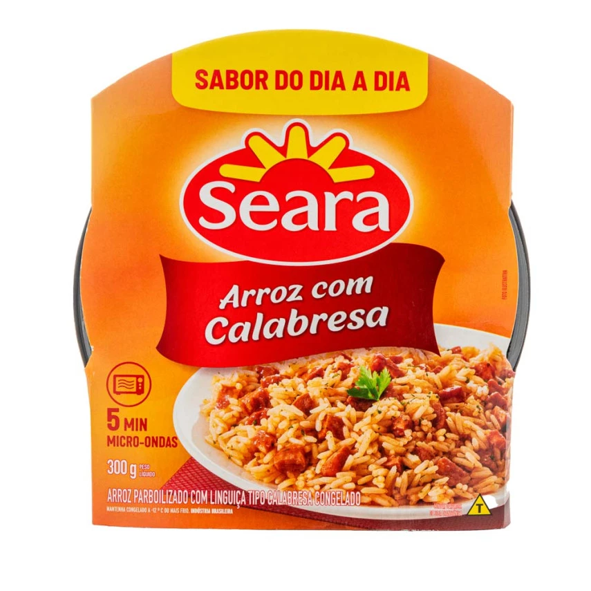 ARROZ COM LINGUICA SEARA 300G
