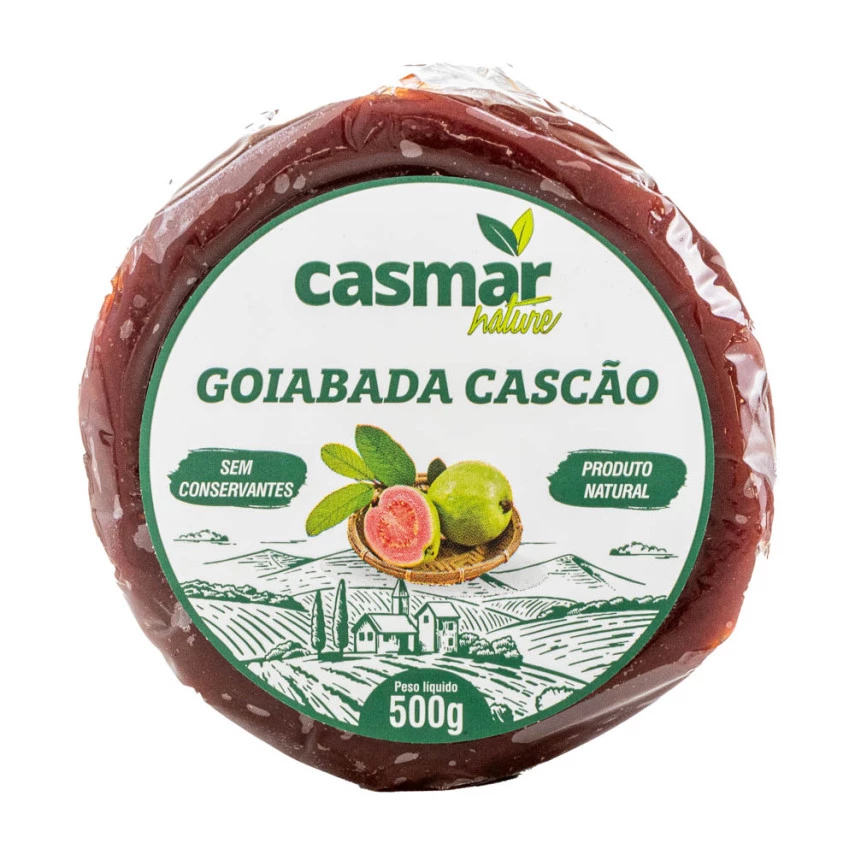 GOIABADA BARRA CASCAO CASMAR 500G