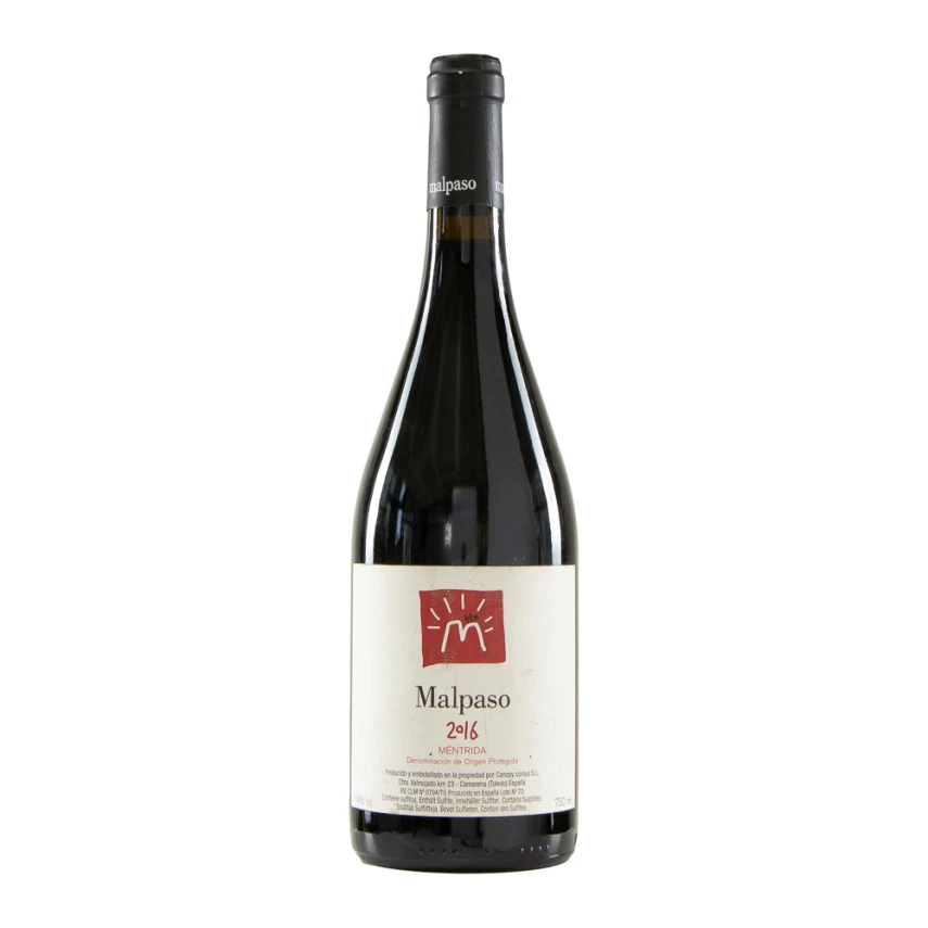 Vinho Espanhol Tinto Syrah MALPASO 750ml